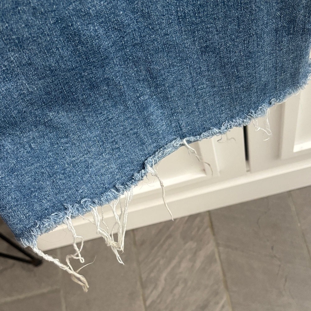 Zara Wide Leg Sailor Marine Jeans 8 - Picture 4 of 4